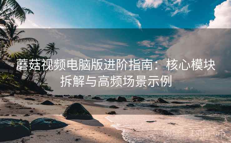 蘑菇视频电脑版进阶指南：核心模块拆解与高频场景示例