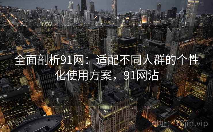 全面剖析91网：适配不同人群的个性化使用方案，91网沾