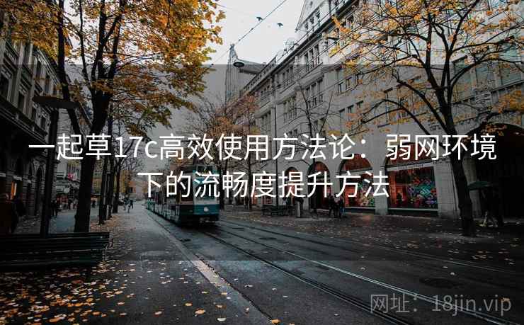 一起草17c高效使用方法论：弱网环境下的流畅度提升方法