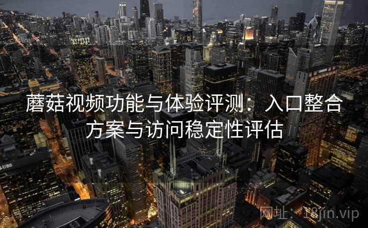 蘑菇视频功能与体验评测：入口整合方案与访问稳定性评估